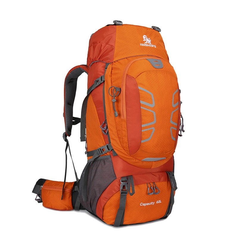 Women's or Men';s 60L Waterproof Climbing Hiking Outdoor Backpack