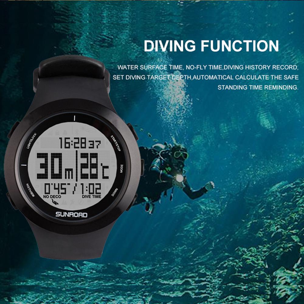 SUNROAD Scuba Free Snorkeling Diving Computer Watch - youroutdoorlivingshop