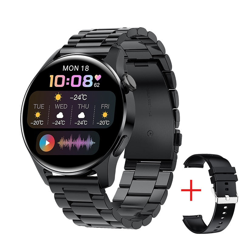 LIGE Full Touch  WaterproofBluetooth Smart Watch Men - youroutdoorlivingshop