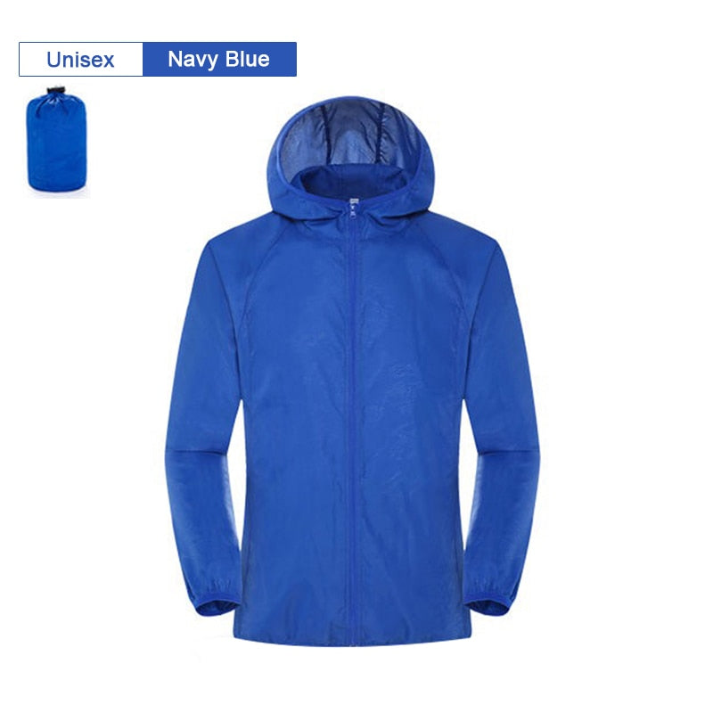 Men's and Women's Waterproof Quick Dry Windbreaker