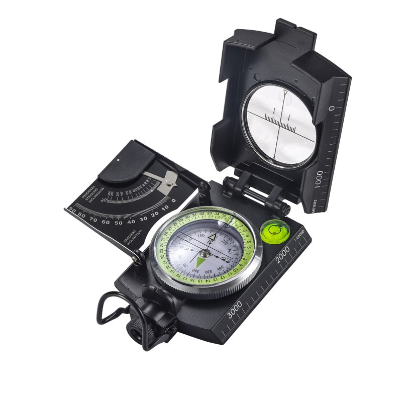 Eyeskey Mulitifunctional Outdoor Lensatic Military Compass - youroutdoorlivingshop