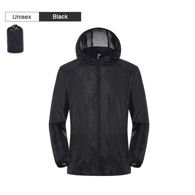 Men's and Women's Waterproof Quick Dry Windbreaker