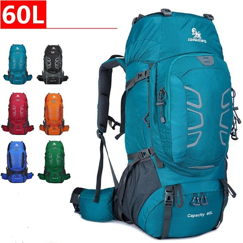 Lightweight Waterproof Camping Climbing 60L Large Capacity Rucksack