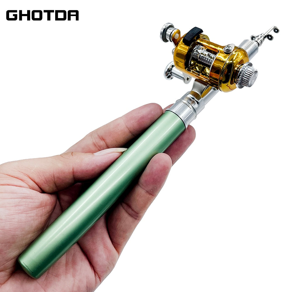 Mini Telescopic Pocket Pen Fishing Rod Set - youroutdoorlivingshop