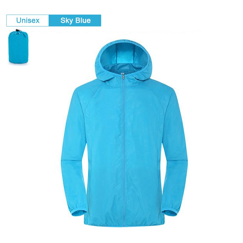 Men's and Women's Waterproof Quick Dry Windbreaker