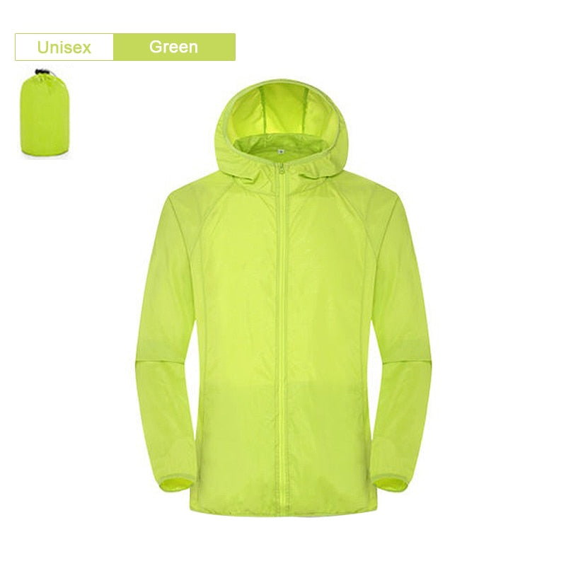 Men's and Women's Waterproof Quick Dry Windbreaker