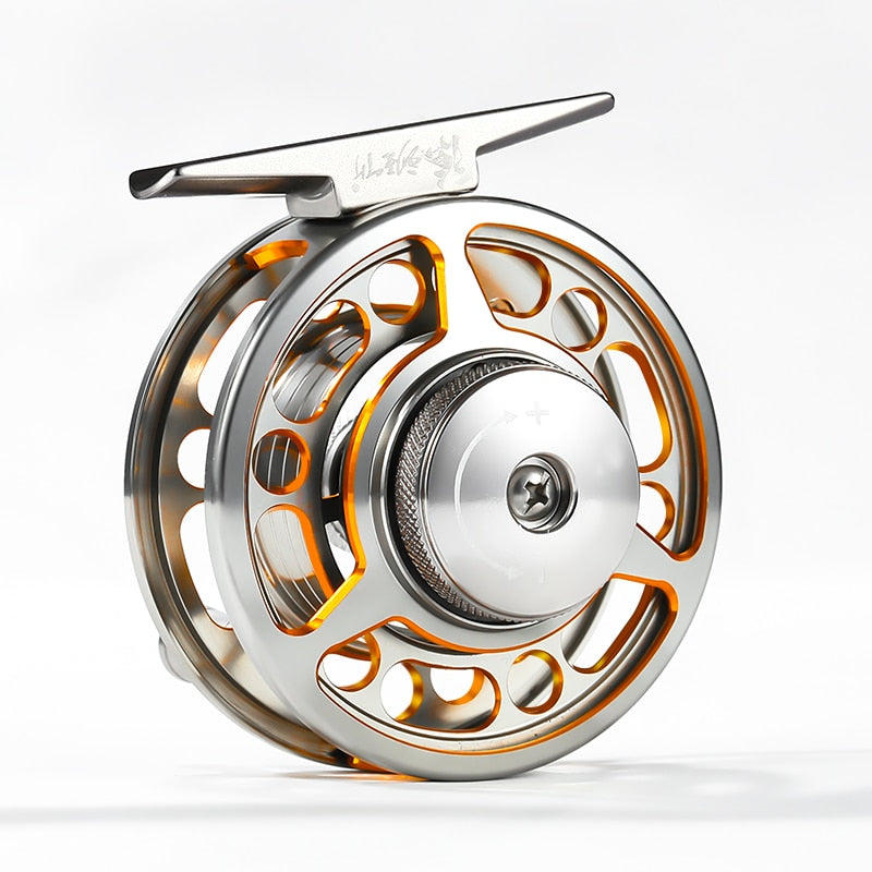 Full Aluminum Ice Fishing Reel left/right handed - youroutdoorlivingshop