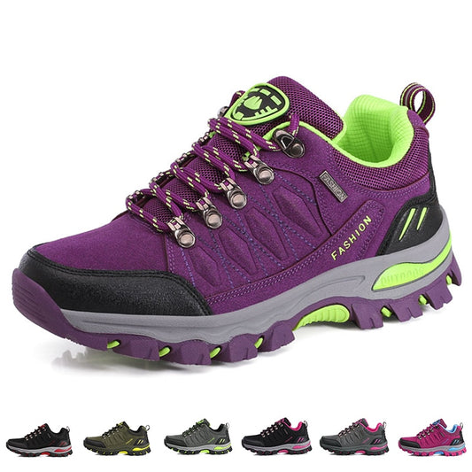 Women's Breathable Non-Slip Trekking Mountain Climbing Shoes