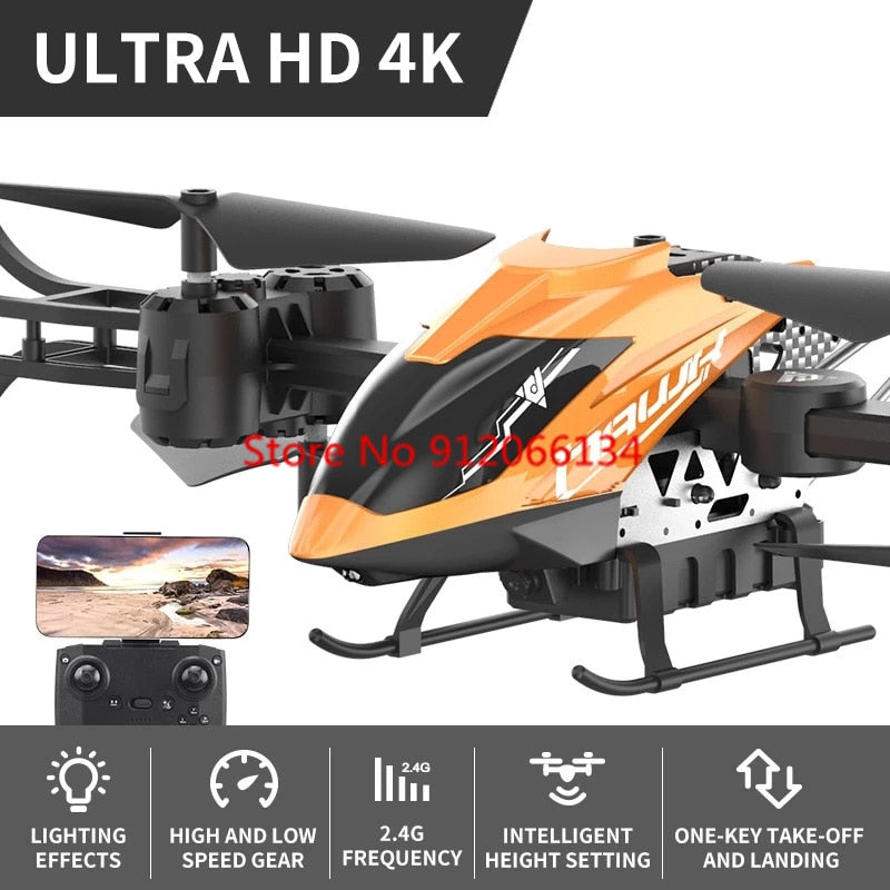 4K WiFi FPV Helicopter Altitude Hold Quadcopter With 4K HD Camera