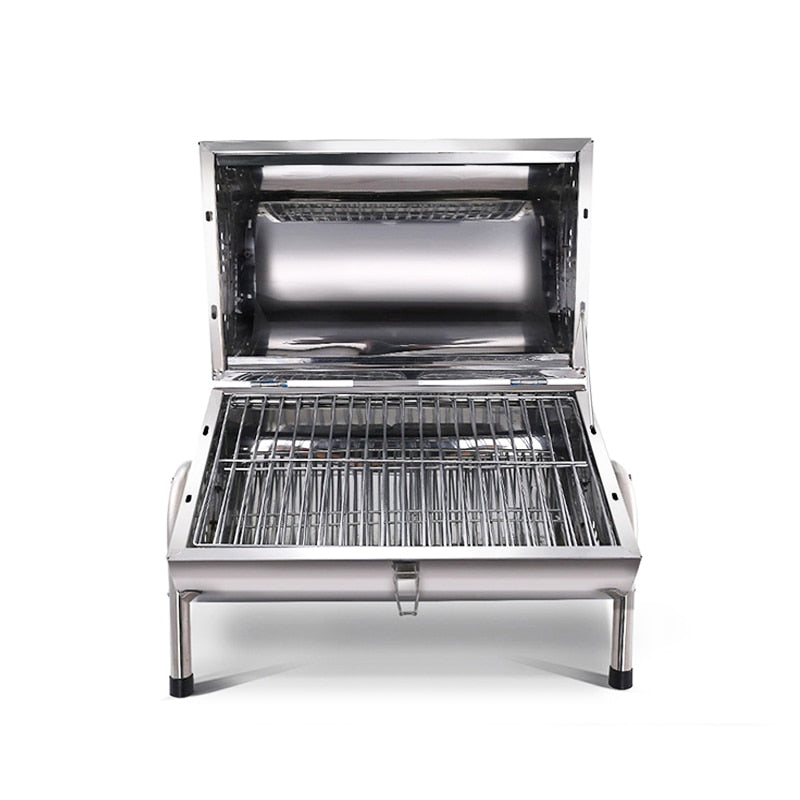 Portable Outdoor Charcoal Barbecue Grill