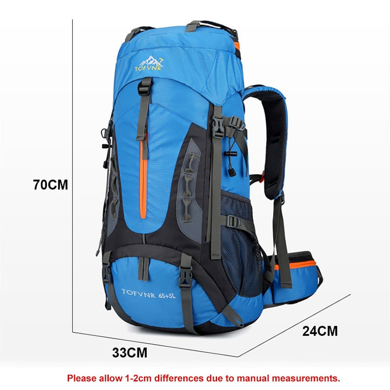 70L Men's Large Hiking Climbing Camping Rucksack