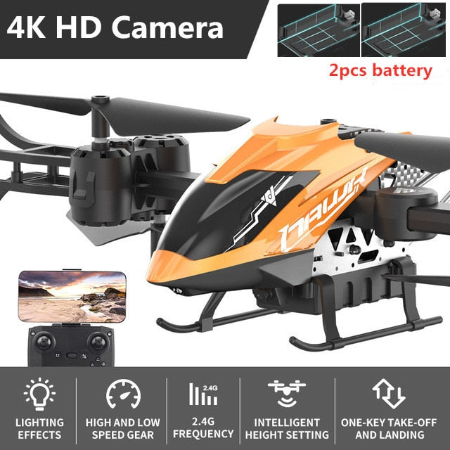 4K WiFi FPV Helicopter Altitude Hold Quadcopter With 4K HD Camera