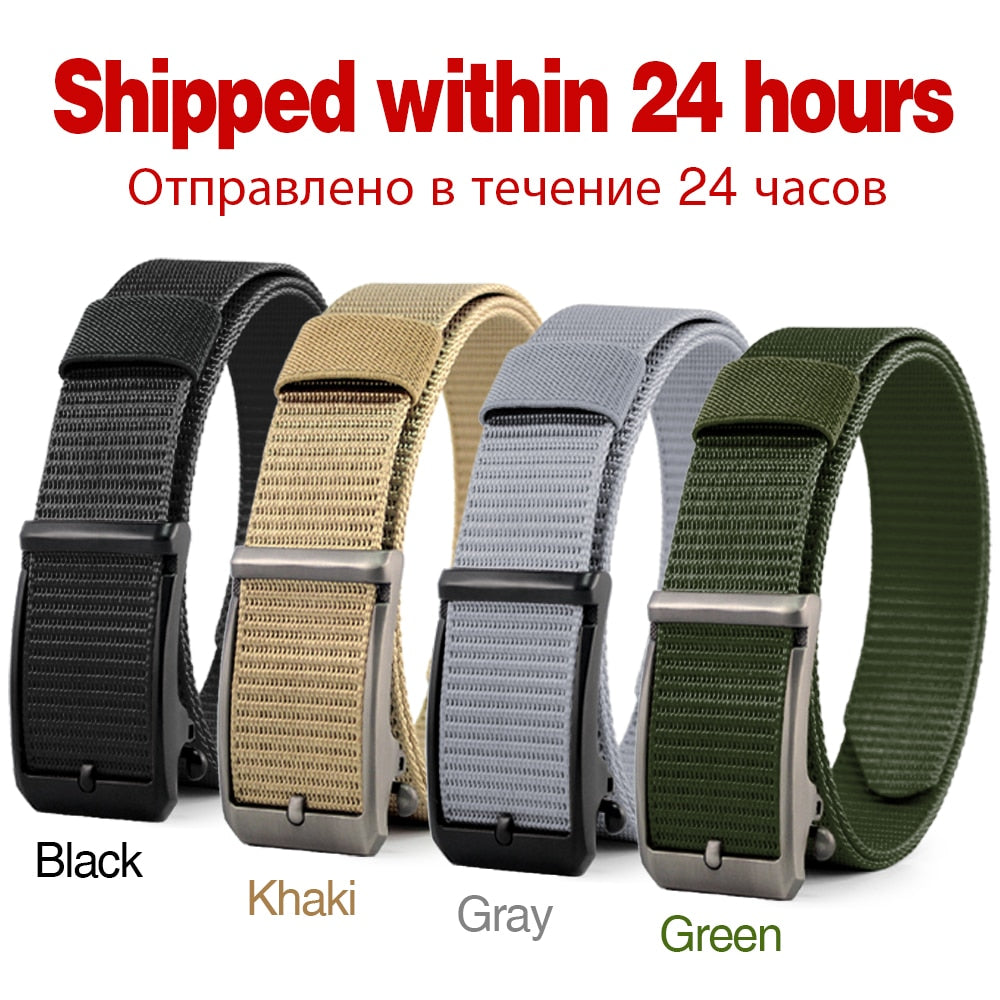 Nylon Automatic Buckle Belt