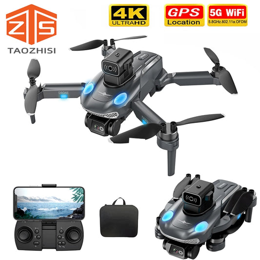 Professional 4K HD Camera Brushless Motor 5G WiFi GPS Obstacle Avoidance RC Quadcopter Drone