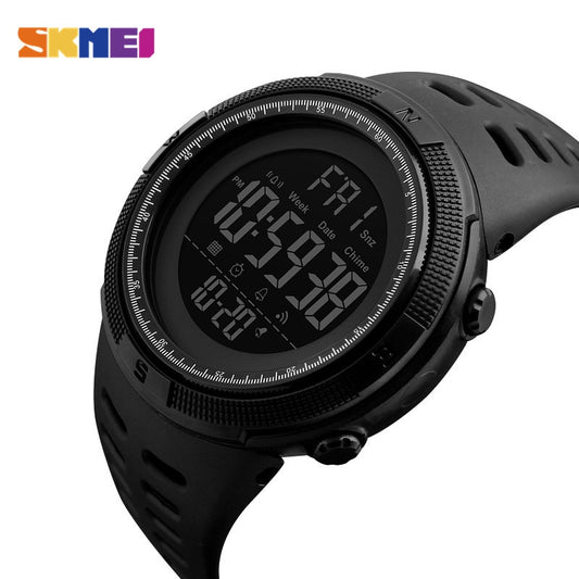 Outdoor Alarm Clock 5Bar Waterproof Multifunction Sport Watch