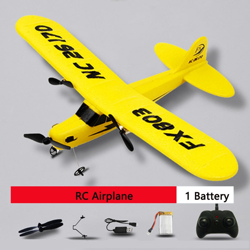 DIY Craft Foam Electric Outdoor Remote Control Airplane - youroutdoorlivingshop