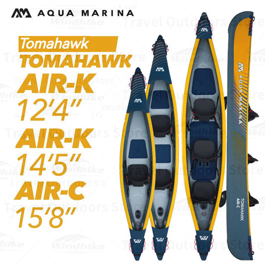 AQUA MARINA TOMAHAWK 3/2/1 Persons Inflatable Kayak