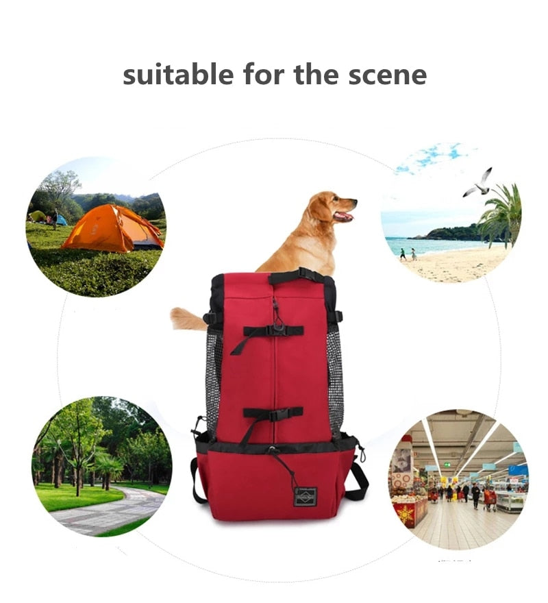 Breathable Portable Emergency Dog Carrier Bag - youroutdoorlivingshop