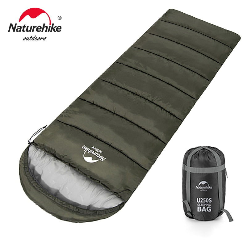 Naturehike Ultralight Winter Cotton Double Person Spliceable Camping Sleeping Bags - youroutdoorlivingshop