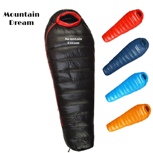 Three Season Adult Mummy Winter Down Sleeping Bag - youroutdoorlivingshop