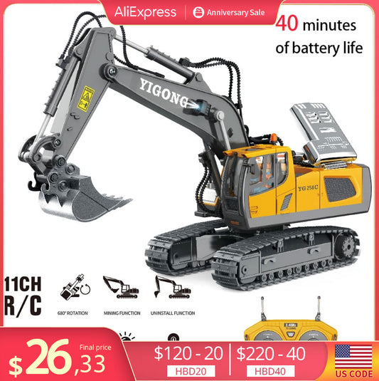 Remote Control Excavator