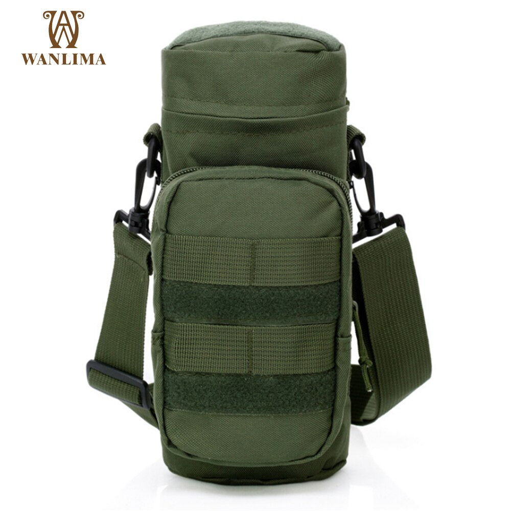 Wanlima Tactical Molle Water Bag Multi Pocket Military Bottle Pouch - youroutdoorlivingshop