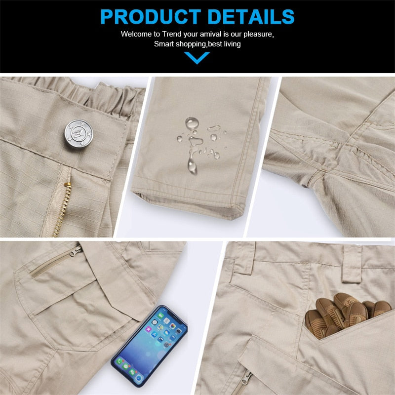 Men's Outdoor Waterproof Cargo Pants