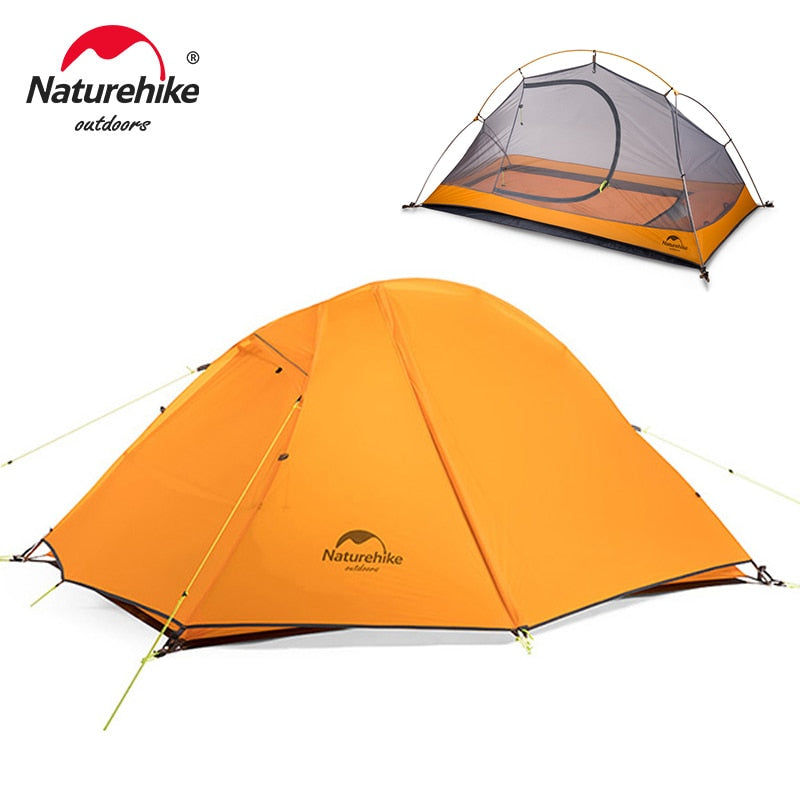 Naturehike 1 Person Double Layer Ultralight Backpacking Tent - youroutdoorlivingshop