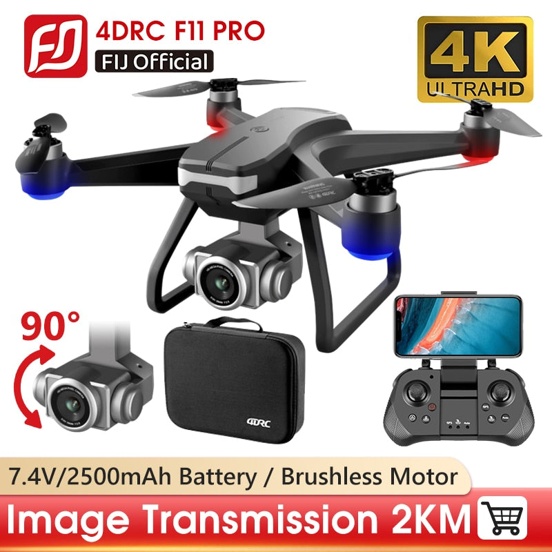 4DRC F11 Professional GPS 5G WIFI 2KM 4K HD Camera Quadcopter