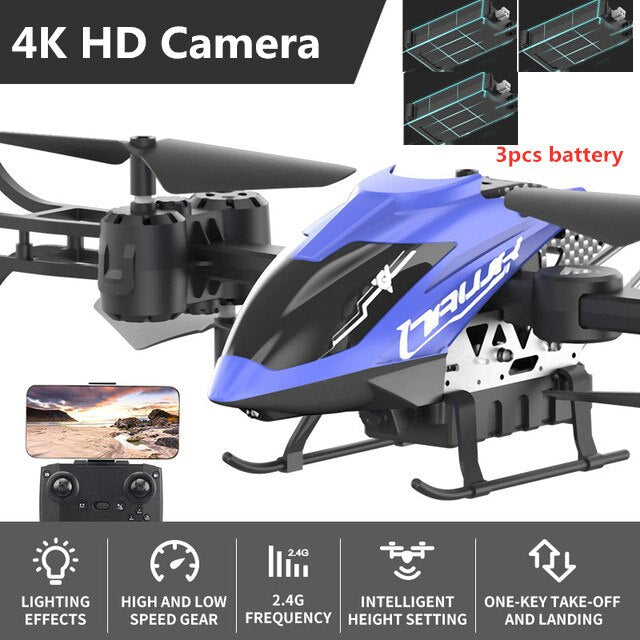 4K WiFi FPV Helicopter Altitude Hold Quadcopter With 4K HD Camera