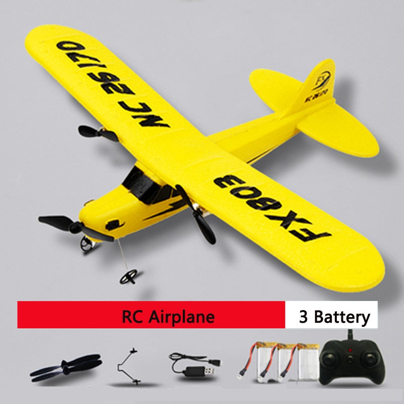 DIY Craft Foam Electric Outdoor Remote Control Airplane - youroutdoorlivingshop