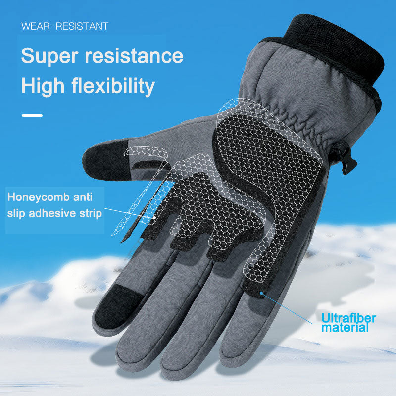 Winter Men and Women TouchScreen Waterproof Windproof Outdoor Sports Gloves - youroutdoorlivingshop