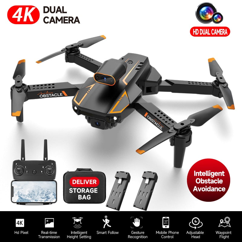 4K Profession Obstacle Avoidance Dual Camera RC Quadcopter Drone