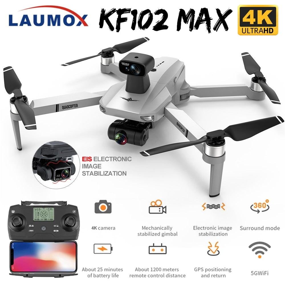 4K Professional GPS RC Quadcopter Drone with HD Camera