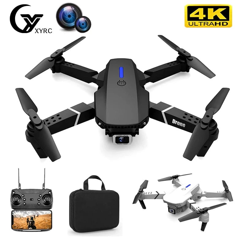 2023 New Quadcopter E88 Pro WIFI FPV Drone With Wide Angle HD 4K 1080P Camera - youroutdoorlivingshop