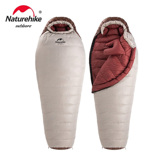 Naturehike Snowbird 7 2 Mummy Ultralight Down 4 Season Sleeping Bag - youroutdoorlivingshop