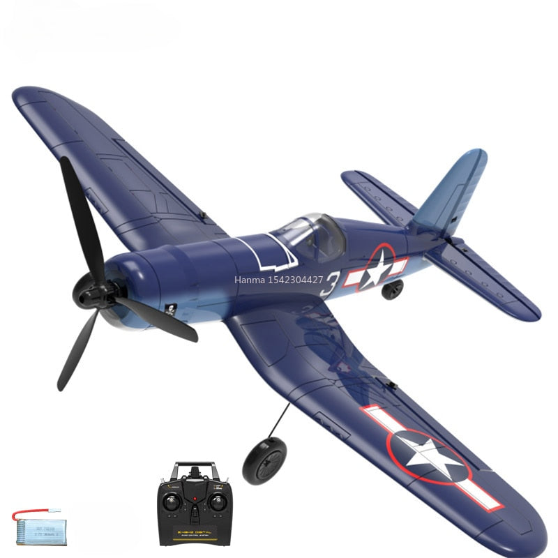 F4U Corsair RC Plane 2.4Ghz 4CH 400mm Wingspan One-Key Aerobatic