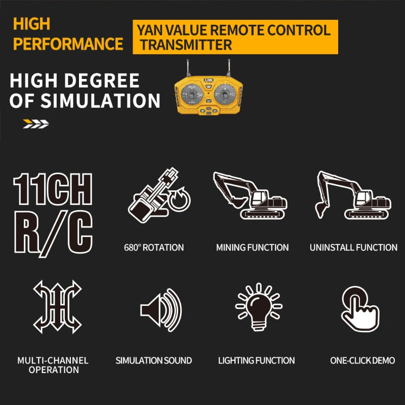 Remote Control Excavator