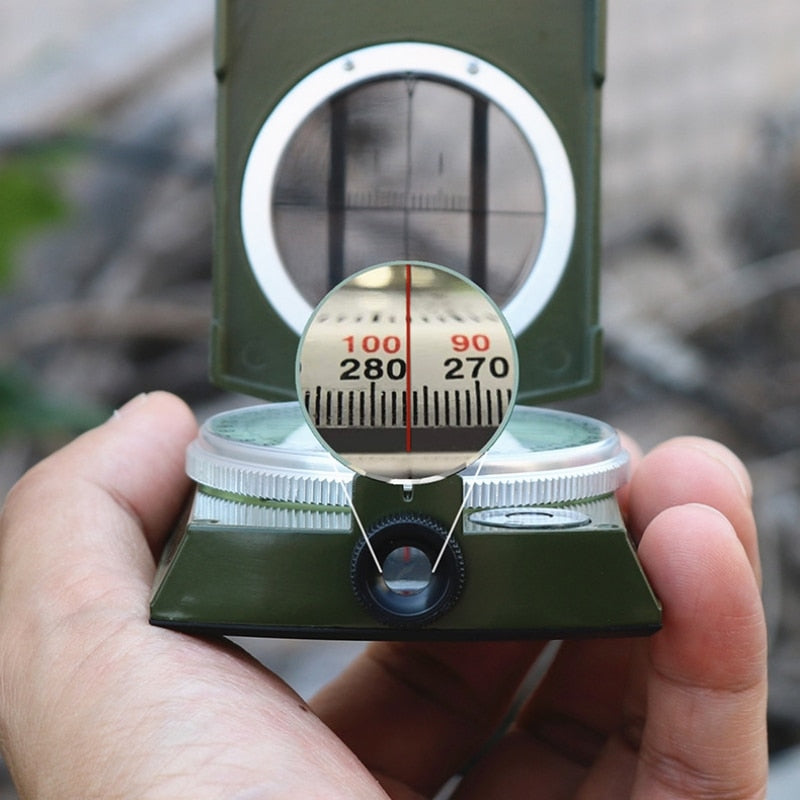 Professional High Precision Outdoor Lensatic Survival Compass - youroutdoorlivingshop