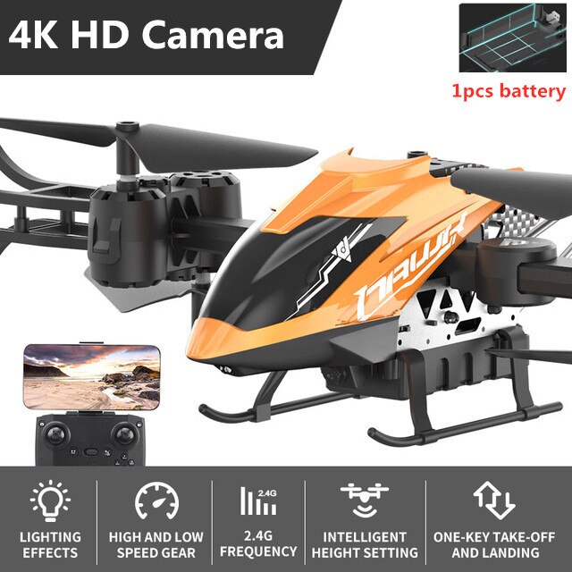 4K WiFi FPV Helicopter Altitude Hold Quadcopter With 4K HD Camera