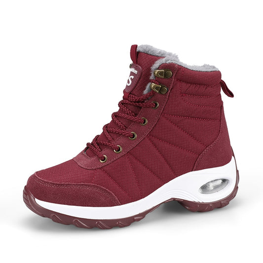 Women Waterproof High Top Hiking Boots