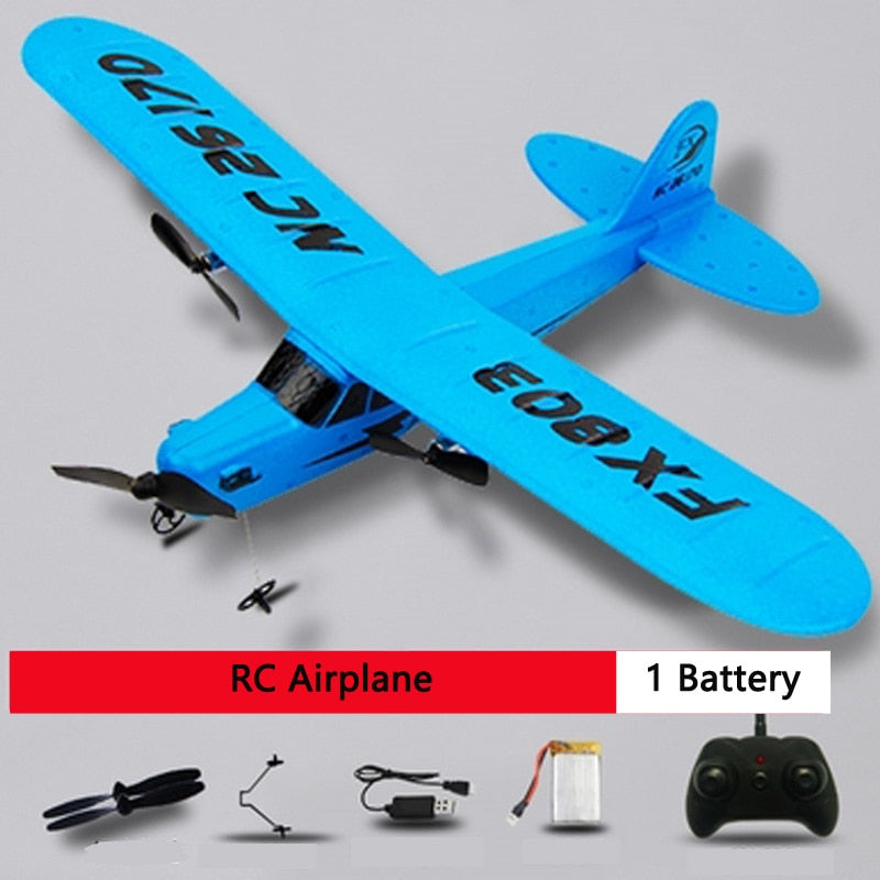 DIY Craft Foam Electric Outdoor Remote Control Airplane - youroutdoorlivingshop