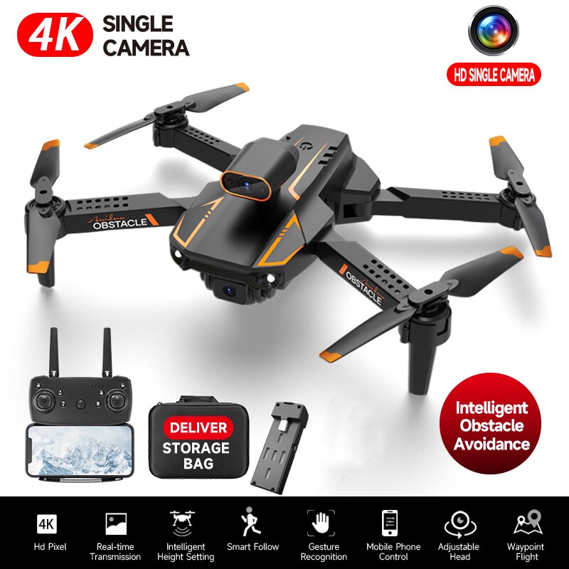 4K Profession Obstacle Avoidance Dual Camera RC Quadcopter Drone