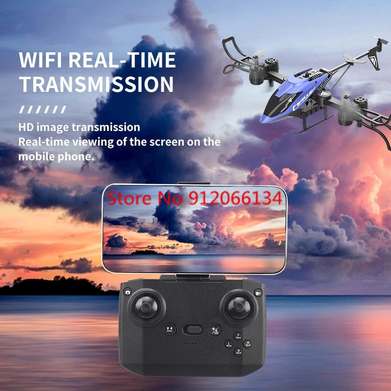 4K WiFi FPV Helicopter Altitude Hold Quadcopter With 4K HD Camera