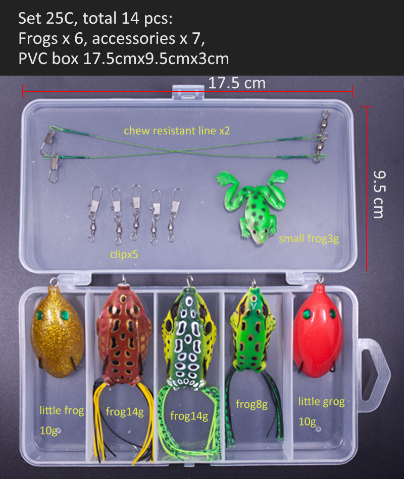 Big Multi Fishing Lure Set Wobblers Artificial Mixed Colors Styles Soft Fishing Lure Kit - youroutdoorlivingshop