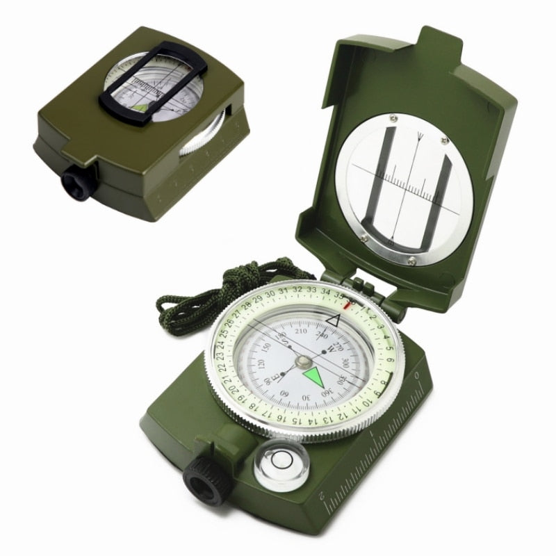 Professional High Precision Outdoor Lensatic Survival Compass - youroutdoorlivingshop