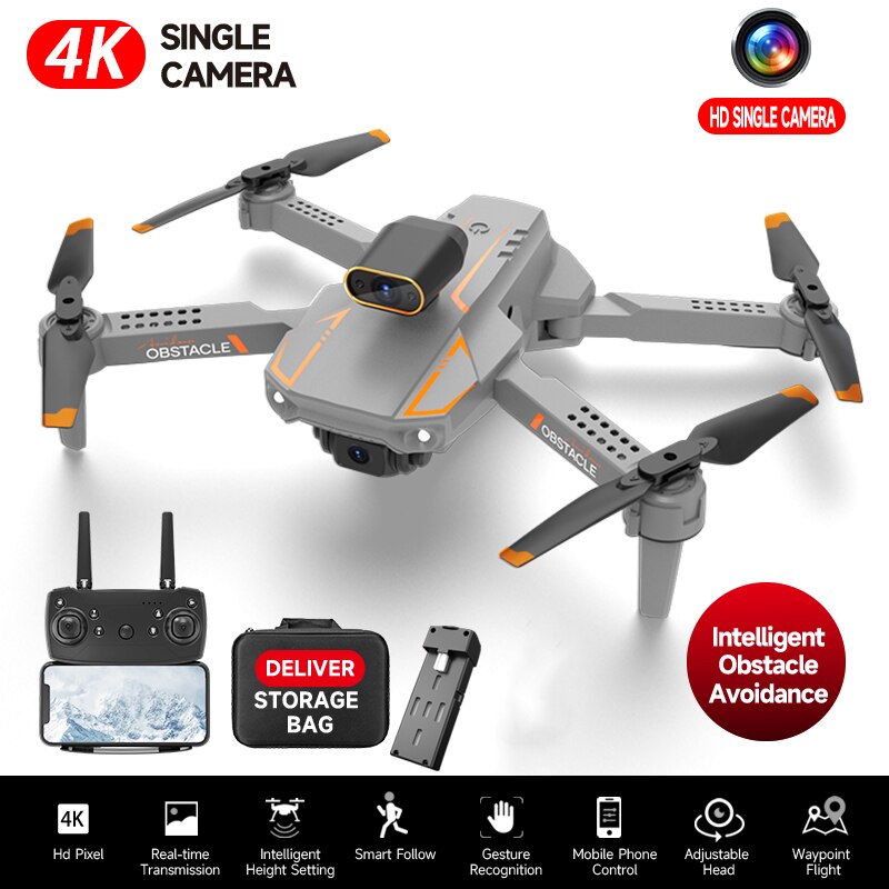 4K Profession Obstacle Avoidance Dual Camera RC Quadcopter Drone