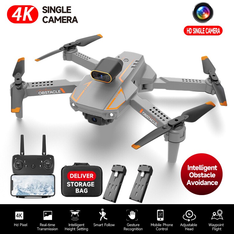 4K Profession Obstacle Avoidance Dual Camera RC Quadcopter Drone