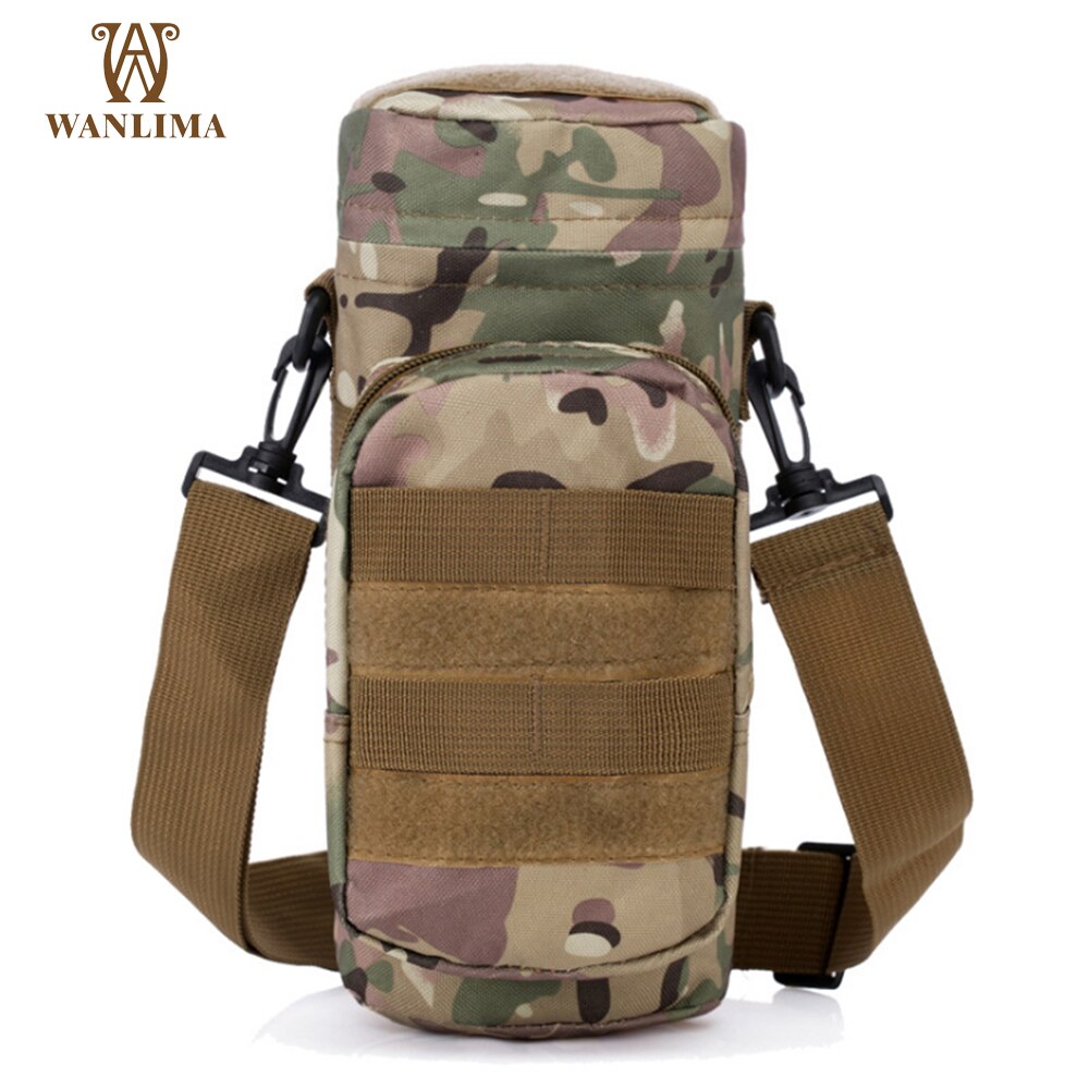 Wanlima Tactical Molle Water Bag Multi Pocket Military Bottle Pouch - youroutdoorlivingshop