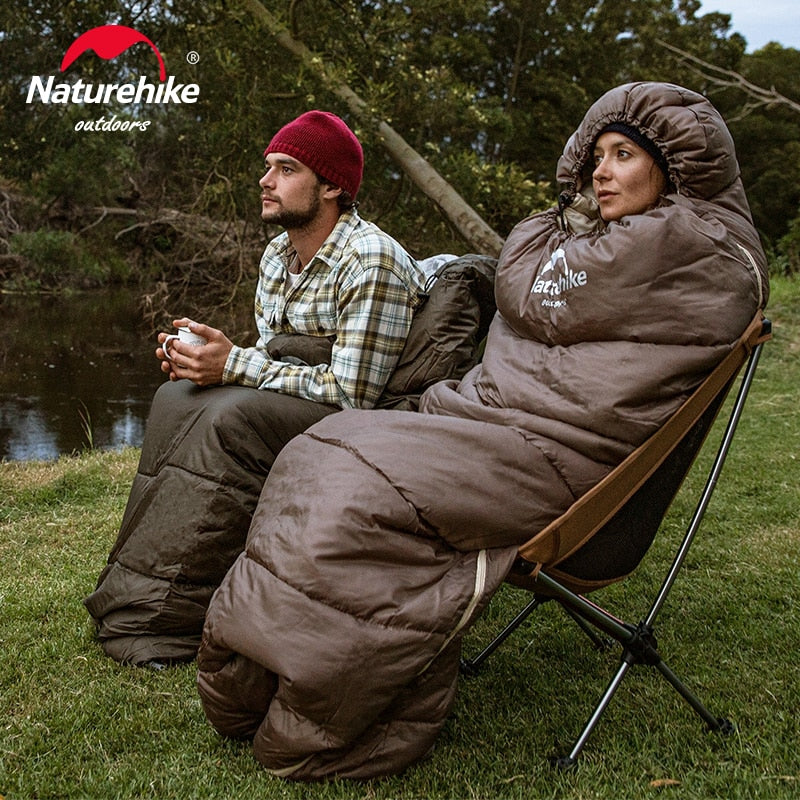 Naturehike Ultralight Winter Cotton Double Person Spliceable Camping Sleeping Bags - youroutdoorlivingshop